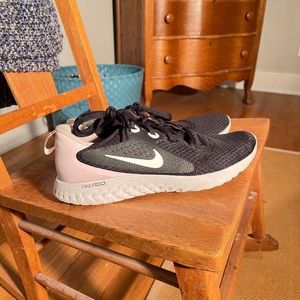 Nike react black and pink size 10 sneakers